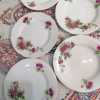 چینی گل سرخی قدیمی|ظروف سرو و پذیرایی|تهران, ستارخان|دیوار