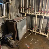 موتورخانه شوفاژ ( بدون منبع دو جداره )