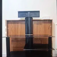 میز تلویزیون شیشه ای