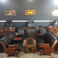 مبلماناداری دسته طرح دار طلایی ۱|دفتر کار|ساری, |دیوار