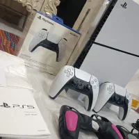 ps5 اسلیم 1ترا دیسک خور اروپا 2 دسته نونو|کنسول، بازی ویدئویی و آنلاین|تهران, مینابی|دیوار