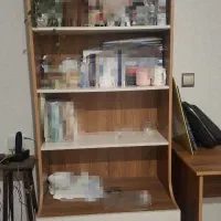 کتابخانه چهار طبقه + دو کشو برند آپادانا