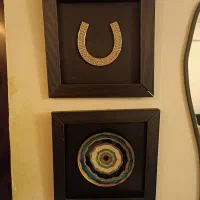 تابلو نعل اسب تمام نگین و تابلو چشم زخم