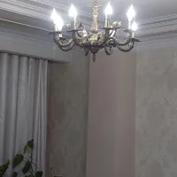 لوستر تمام برنجی اصل ۸شاخه|لوستر و چراغ آویز|تهران, بهارستان|دیوار