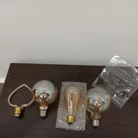 لامپ دکوراتیو به همراه سرپیچ کنفی و ادیسونی