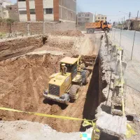 اجرای عملیات گودبرداری خاکبرداری و شفته