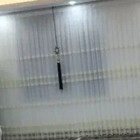پرده صدفی / تمیز/ سالم