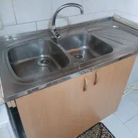 سینک همراه با کابینت و شیر|مصالح و تجهیزات ساختمان|تبریز, |دیوار