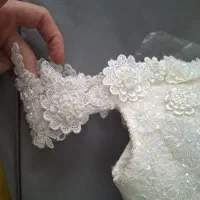 لباس عروس  مزون دوزی شده سفارش