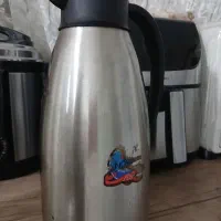 فلاکس چای استیل ۳لیتری در حد نو