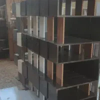 کتابخانه مارپیچ|کتابخانه، شلف، قفسه‌های دیواری|خمینی‌شهر, |دیوار