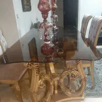 میز ناهار خوری کار چوب