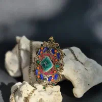 زیورآلات دست ساز زیبا گردنبند گوشواره دستبند