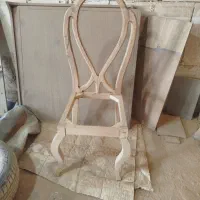 صندلی خام چوب راش