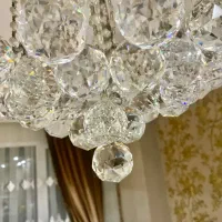 لوستر ۱۲شعله (کریستال های اصل)