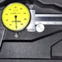 کولیس عقربه ای میتوتویو مدل ۶۶۶-۵۰۵ (صفحه زرد)|ابزارآلات|ری, علایین|دیوار