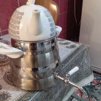 قوری و کتری و اصل و یونیک و استیل سالم