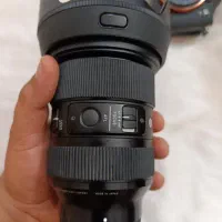 لنز ۲۴ـ۷۰ سیگما تایپ۱ کاملا تمیز