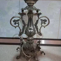 جاشمعی برنج چراغ دار  دو عدد