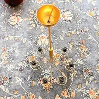 لوستر ۷رشته برنجی
