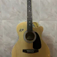 گیتار اکوستیک برند مسترورک/در حد آکبند/اکولایزر
