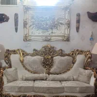 مبل کلاسیک سلطنتی ، تمام چوب گردو ،|مبلمان خانگی و میز عسلی|کهریزک, |دیوار