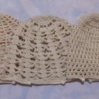 کلاه بافت توری