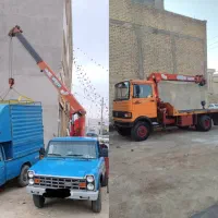 جرثقیل خاور ۳تن و نیسان ۲تن جهت کار|خدمات حمل و نقل|شیراز, شهرک امیر کبیر|دیوار