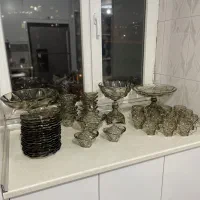 سرویس پذیرایی کریستالی شامپاینی|ظروف سرو و پذیرایی|سنندج, |دیوار
