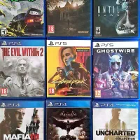 تعدادی دیسک بازی ps4 وps5