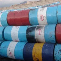 بشکه روغنی سالم سوخته f