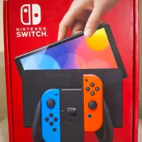 نینتندو سوییچ (Nintendo Switch OLED Neon Blue&red)