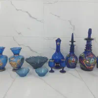 تنگ وگلدان شاه عباسی قدیمی اصل مجموعه کامل