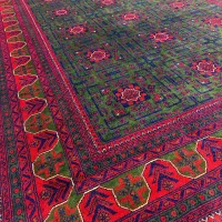 فرش دستباف ۶متری کرک نقش بخارایی|فرش|مشهد, راهنمایی|دیوار