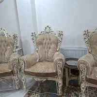 مبل سلطنتی ۹نفره|مبلمان خانگی و میز عسلی|مبارکه, |دیوار