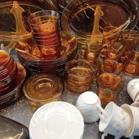 ظرف عسلی دورالکس فرانسه قاب و قدح آرکوپال|ظروف سرو و پذیرایی|اصفهان, شهرک کاوه|دیوار