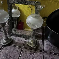 آینه شمعدان پیوتر در حد نو