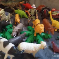 ست حیوانات ۴۱ تیکه در حد نو|اسباب‌‌بازی|تهران, سهروردی|دیوار