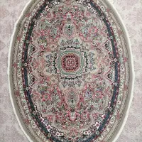 قالیچه بیضی زیبا