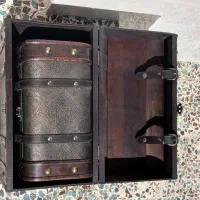 دو سایز صندوق چوبی سنتی و کار شده|صنایع دستی و سایر لوازم تزئینی|رشت, کوی یخ|دیوار