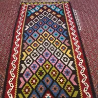 گلیم  پشمی|گلیم، جاجیم، گبه|اهواز, زندوکیلی|دیوار