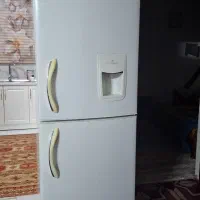 یخچال فریزر الکترو استیل سالم و تمیز