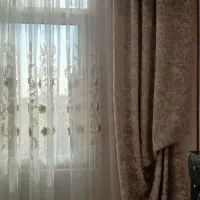 پرده   سالم در حد نو بدون پارکی