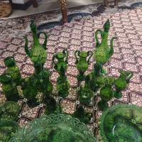ظروف سبز قدیمی