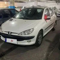 پژو 206 تیپ2 سفید مدل96