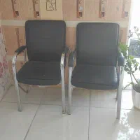 دو عدد صندلی کنفرانسی