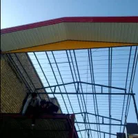 سقف شیروانی جوشکاری اهنگری