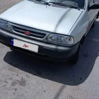 پراید صبا مدل 86 دوگانه کارخونه نقره ای