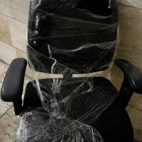 صندلی چرخدار نو وپاف سفید نو