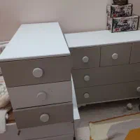 تختخواب کودک با کمد و شلف|اسباب و اثاث بچه|بندر گناوه, |دیوار